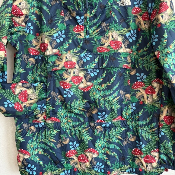 The North Face Women’s Fanorak Mushroom Hooded Pullover Windbreaker- size M - Picture 6 of 14